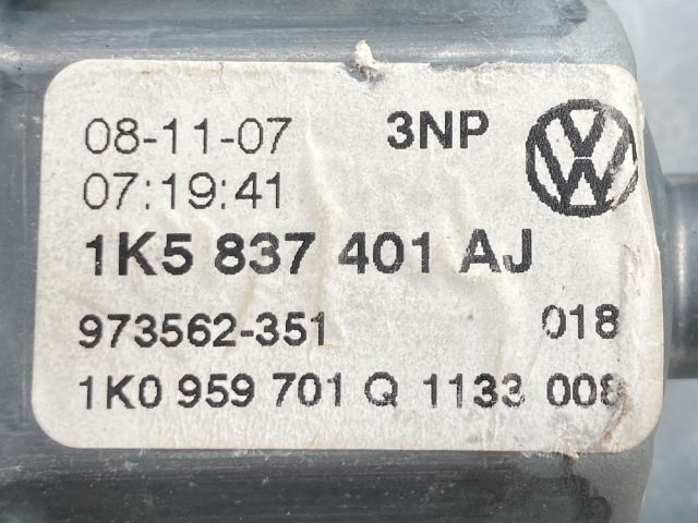 bontott VW GOLF V Bal első Ablakemelő Szerkezet (Elektromos)