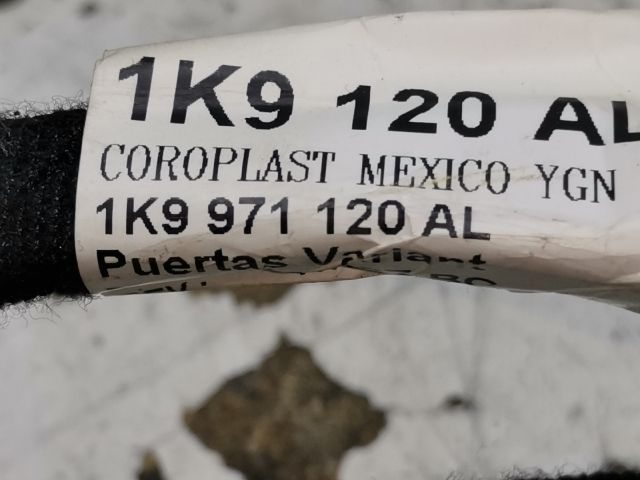 bontott VW GOLF V Bal első Ajtó Kábelköteg