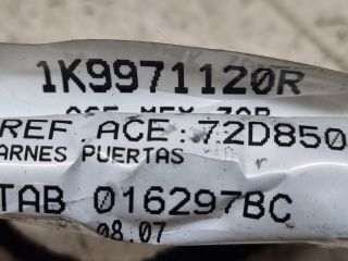 bontott VW GOLF V Bal első Ajtó Kábelköteg