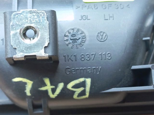 bontott VW GOLF V Bal első Belső Kilincs