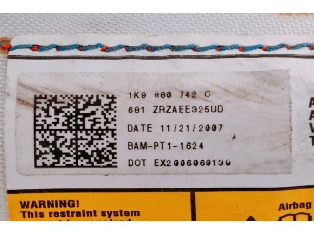 bontott VW GOLF V Bal első Függöny Légzsák