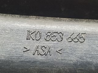 bontott VW GOLF V Bal első Lökhárító Vakborítás