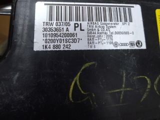 bontott VW GOLF V Bal Függönylégzsák és Oldallégzsák