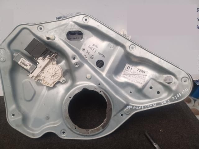 bontott VW GOLF V Bal hátsó Ablakemelő Szerkezet (Elektromos)