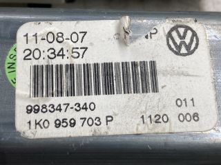 bontott VW GOLF V Bal hátsó Ablakemelő Szerkezet (Elektromos)