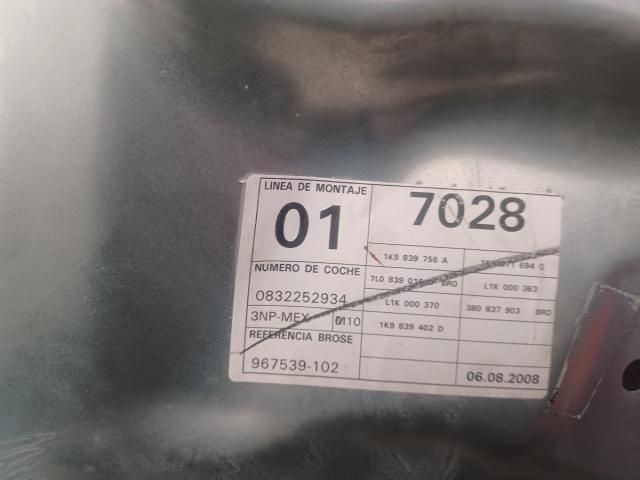 bontott VW GOLF V Bal hátsó Ablakemelő Szerkezet (Elektromos)