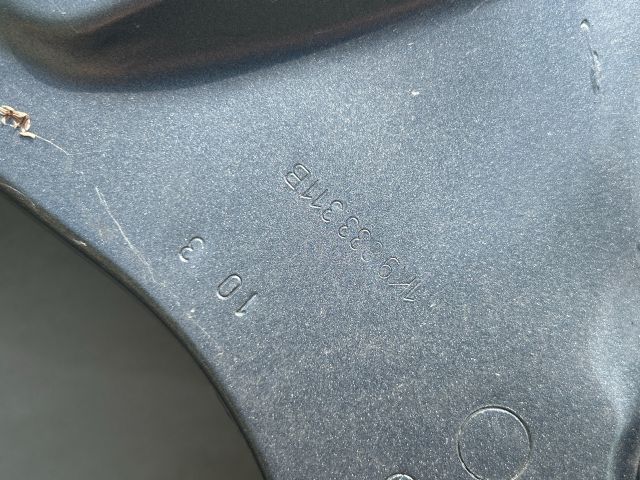 bontott VW GOLF V Bal hátsó Ajtó (Üres lemez)