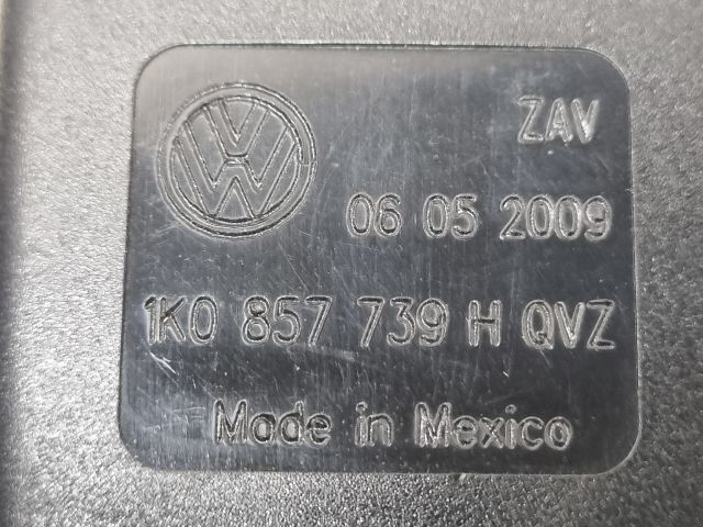 bontott VW GOLF V Bal hátsó Biztonsági Öv Csat