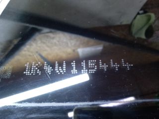 bontott VW GOLF V Bal hátsó Fixüveg (Ajtóban)