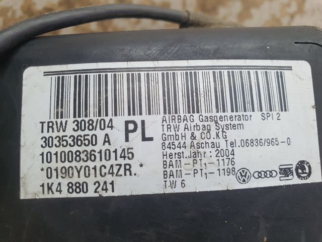 bontott VW GOLF V Bal Oldallégzsák