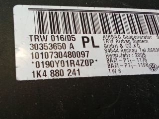 bontott VW GOLF V Bal Oldallégzsák