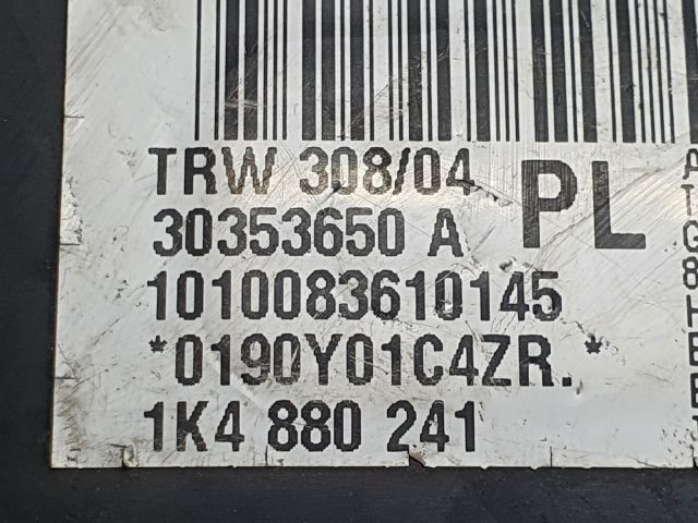 bontott VW GOLF V Bal Oldallégzsák