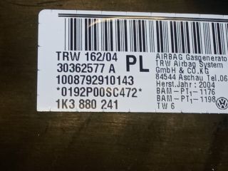 bontott VW GOLF V Bal Oldallégzsák