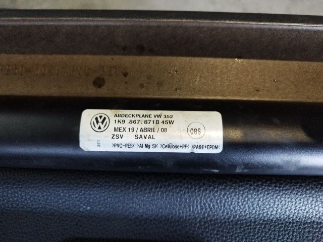 bontott VW GOLF V Csomagtér Roló