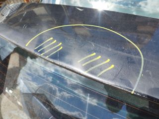 bontott VW GOLF V Csomagtérajtó (Üres lemez)