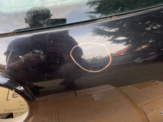 bontott VW GOLF V Csomagtérajtó (Üres lemez)