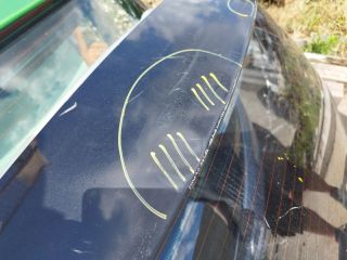 bontott VW GOLF V Csomagtérajtó (Üres lemez)