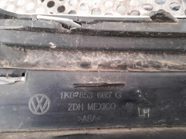 bontott VW GOLF V Első Lökhárító Bal Díszrács