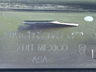 bontott VW GOLF V Első Lökhárító Bal Díszrács