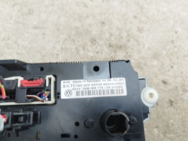 bontott VW GOLF V Fűtéskapcsoló (manuális klímás)