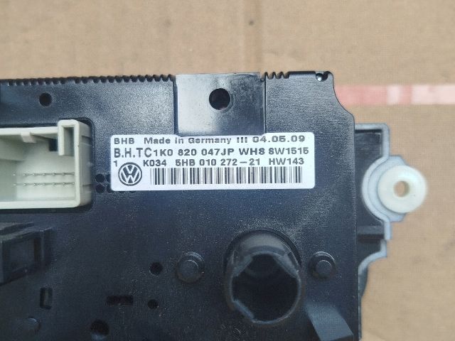 bontott VW GOLF V Fűtéskapcsoló (manuális klímás)