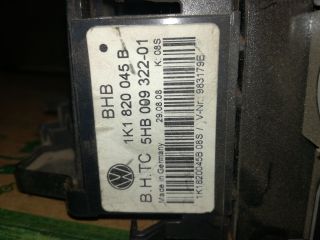 bontott VW GOLF V Fűtéskapcsoló