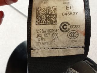 bontott VW GOLF V Hátsó Biztonsági Öv Szett