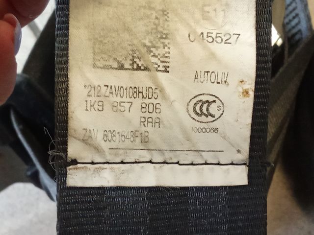 bontott VW GOLF V Hátsó Biztonsági Öv Szett