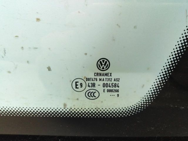 bontott VW GOLF V Jobb C Oszlop Oldalablak Üveg