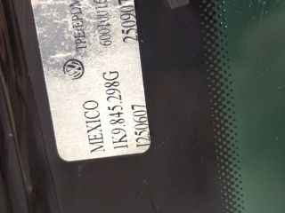 bontott VW GOLF V Jobb C Oszlop Oldalablak Üveg