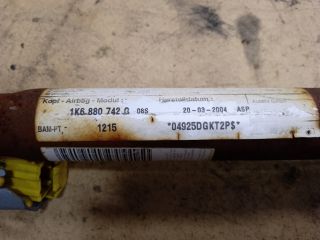 bontott VW GOLF V Jobb első Függöny Légzsák
