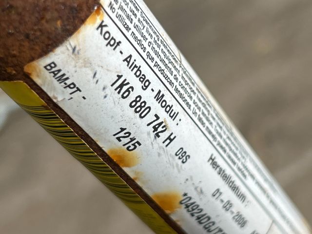 bontott VW GOLF V Jobb első Függöny Légzsák