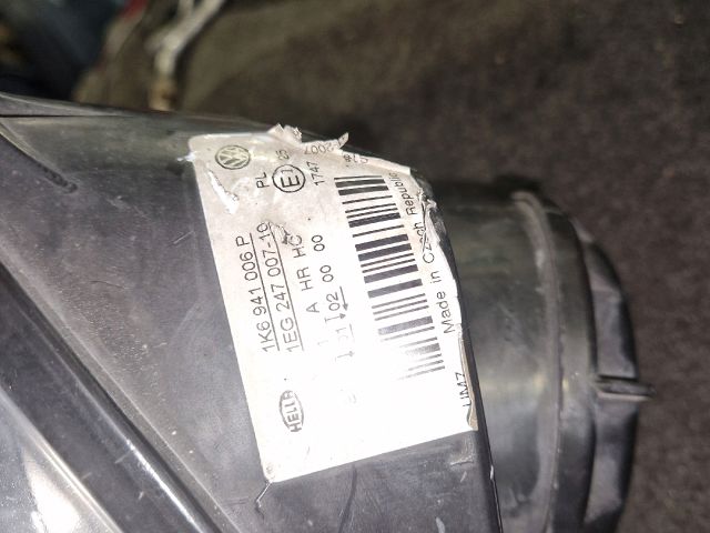 bontott VW GOLF V Jobb Fényszóró