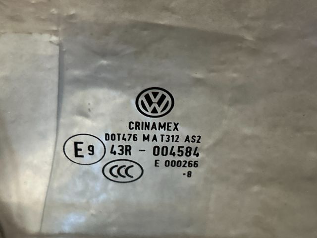 bontott VW GOLF V Jobb hátsó Ablak