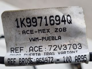 bontott VW GOLF V Jobb hátsó Ajtó Kábelköteg