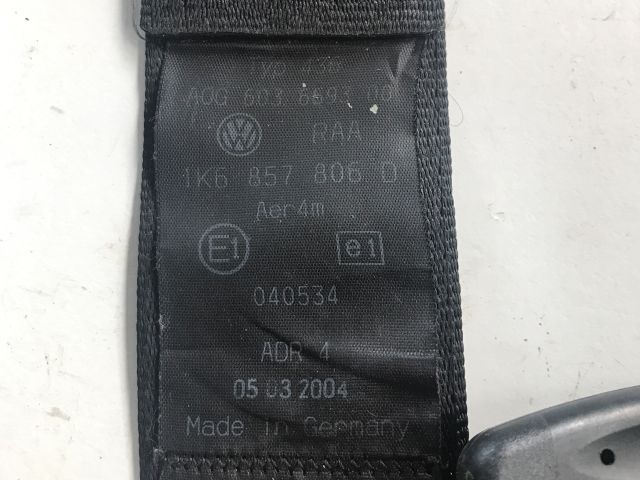 bontott VW GOLF V Jobb hátsó Biztonsági Öv