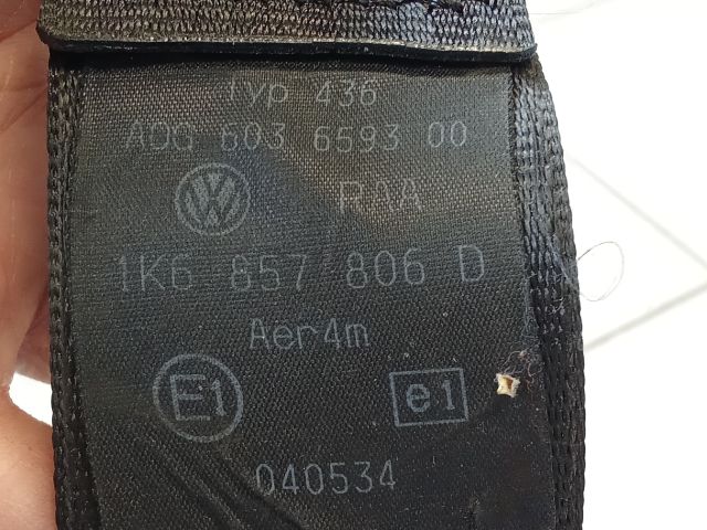 bontott VW GOLF V Jobb hátsó Biztonsági Öv