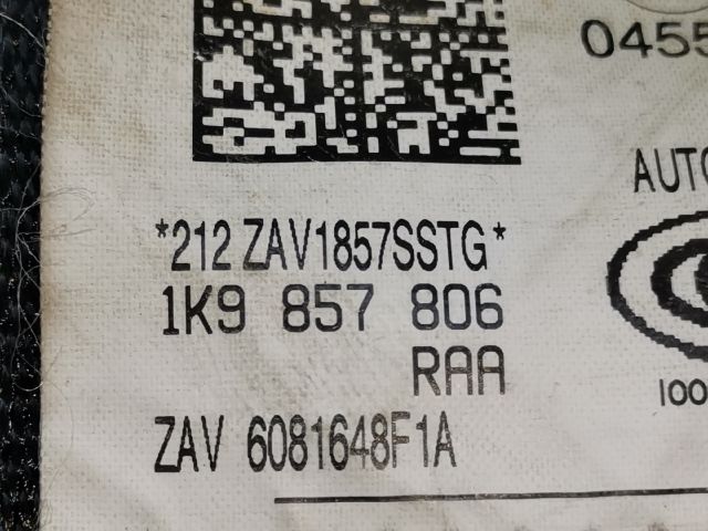 bontott VW GOLF V Jobb hátsó Biztonsági Öv