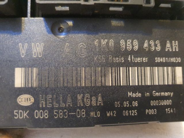 bontott VW GOLF V Komfort Elektronika