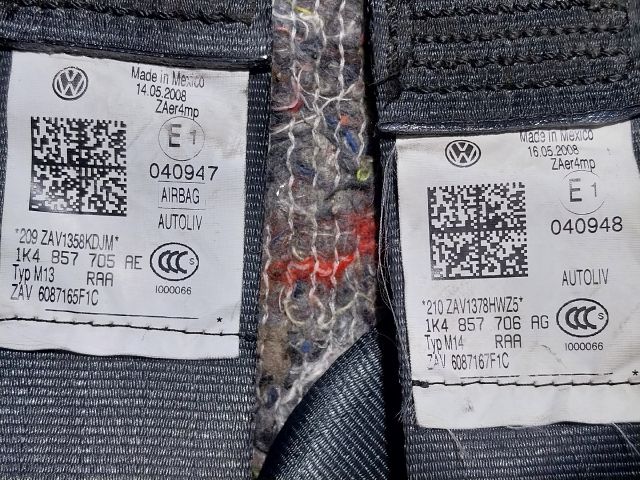 bontott VW GOLF V Komplett Légzsák Szett