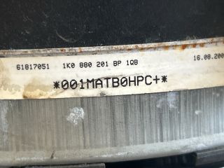 bontott VW GOLF V Kormánylégzsák