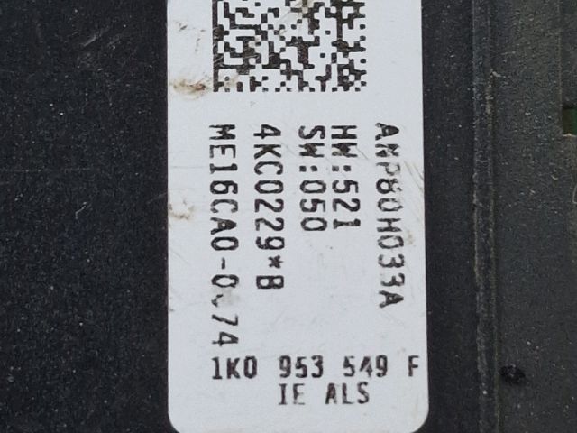 bontott VW GOLF V Kormányszög Jeladó