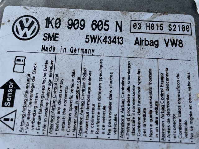 bontott VW GOLF V Légzsák Átvezető Szalagkábel