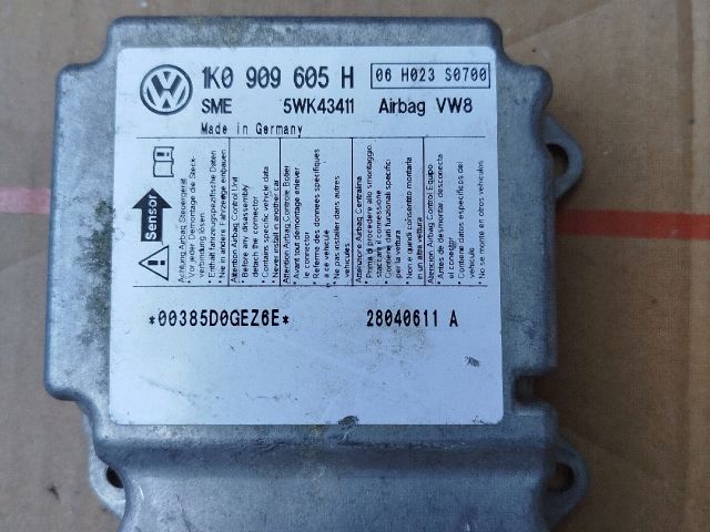 bontott VW GOLF V Légzsák Elektronika