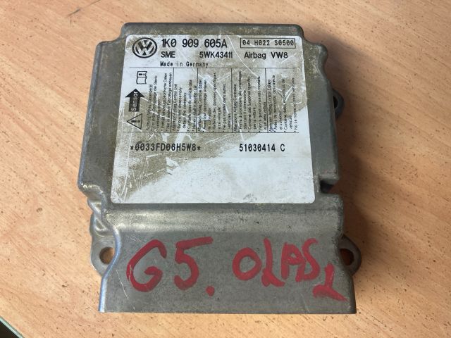 bontott VW GOLF V Légzsák Elektronika