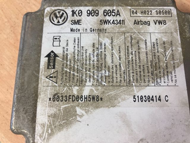 bontott VW GOLF V Légzsák Elektronika