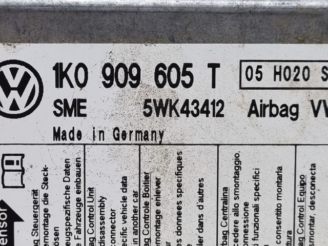 bontott VW GOLF V Légzsák Elektronika