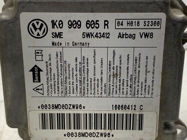 bontott VW GOLF V Légzsák Elektronika