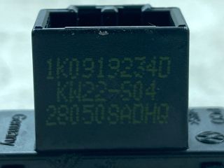 bontott VW GOLF V Légzsák Kapcsoló