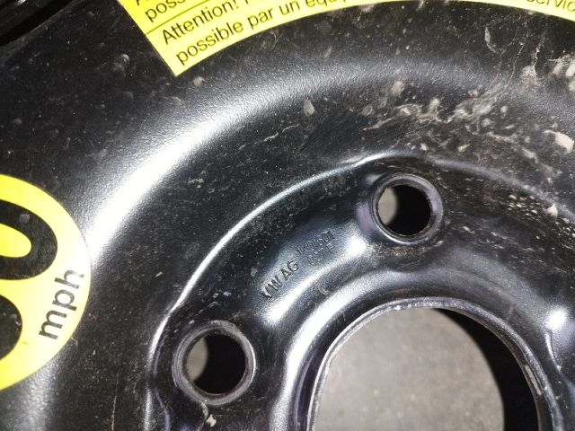 bontott VW GOLF V Pótkerék